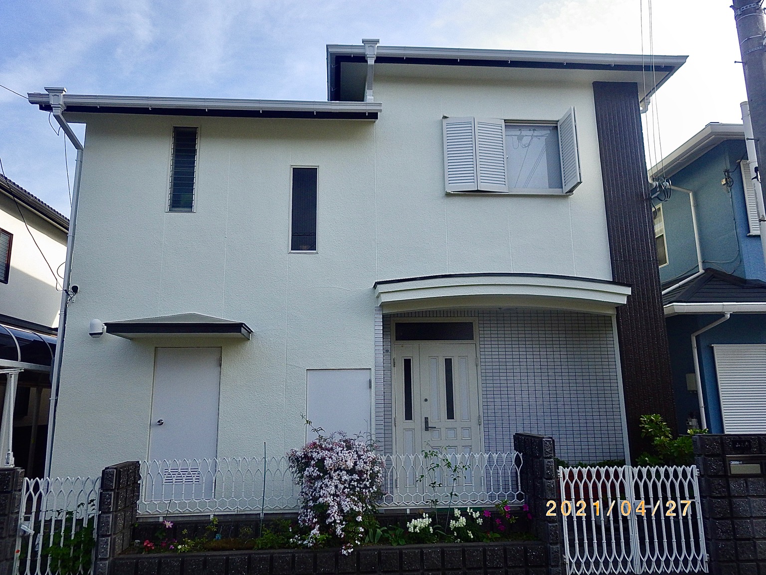 和歌山市　Y様邸　屋根葺き替え　外壁塗装工事