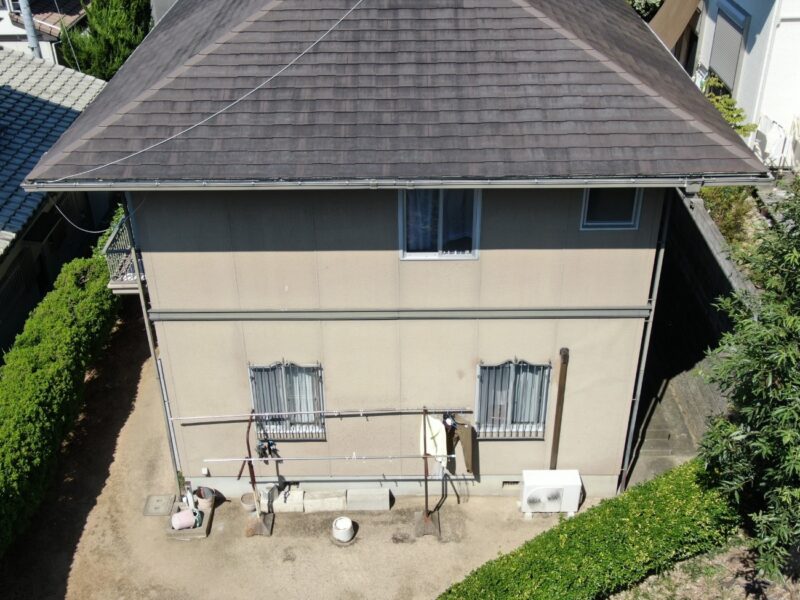 和歌山市　A様邸　屋根外壁塗装リフォーム工事 施工前