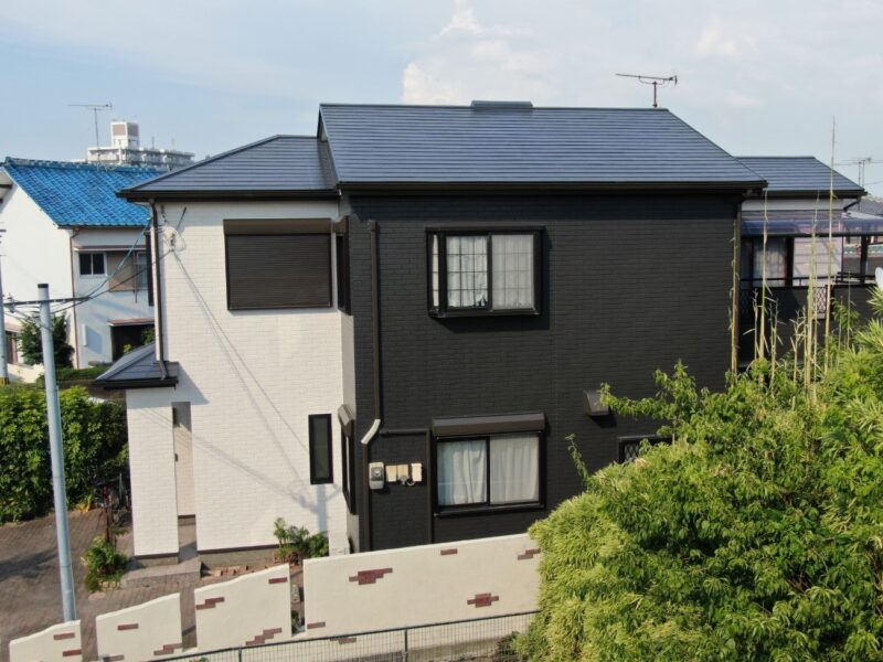 和歌山市　M様邸　屋根外壁塗装リフォーム工事 施工後