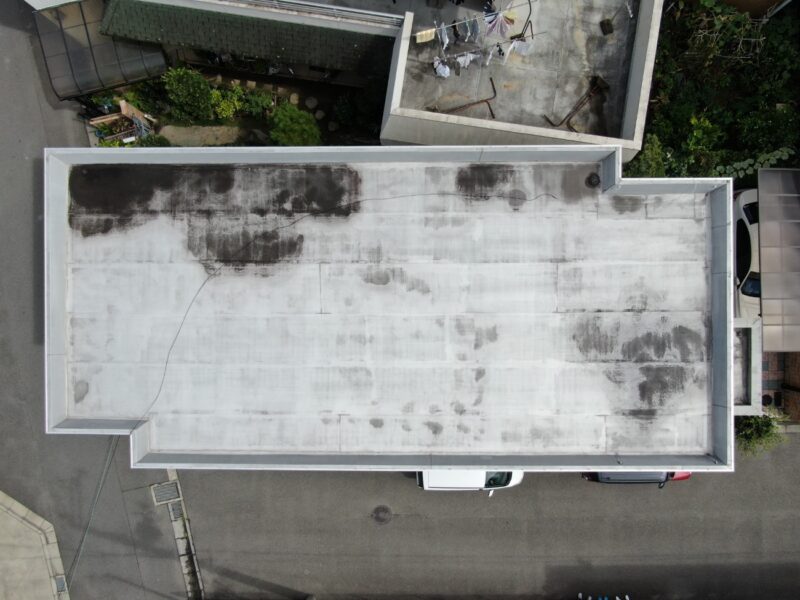 和歌山市　T様邸　屋根防水、多彩パラペット塗装工事 施工前