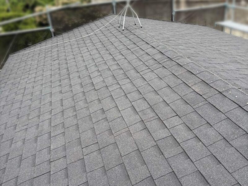 屋根工事 【新屋根材新設】新屋根材を設置します。