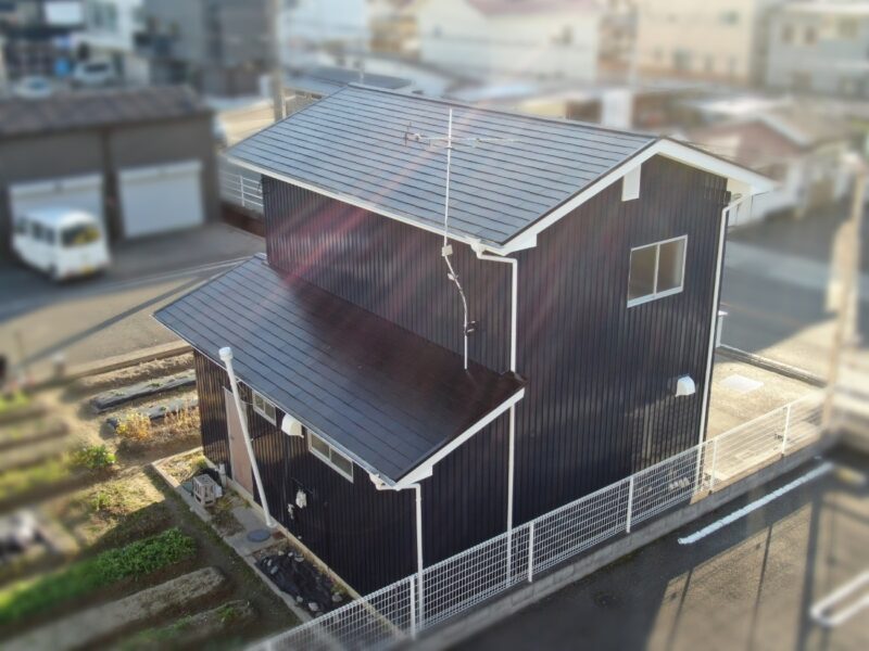 和歌山市 E様邸 屋根外壁塗装工事 施工後