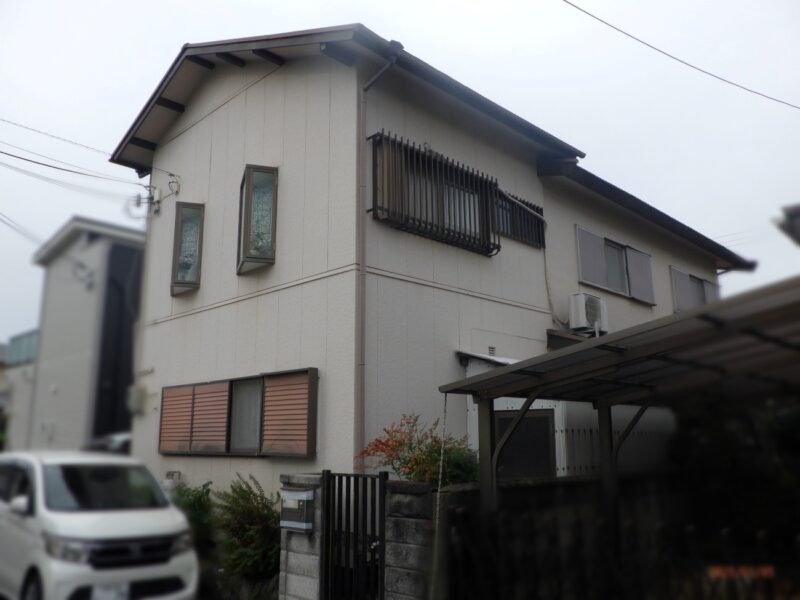 岬町 N様邸 外装改修工事 施工前