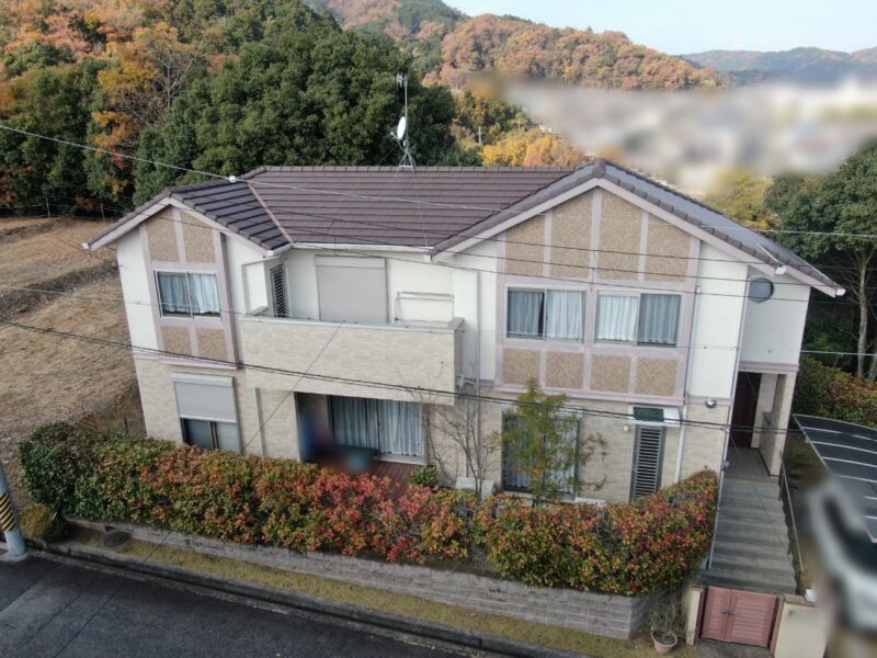 和歌山県 S様邸 外壁塗装工事 施工前