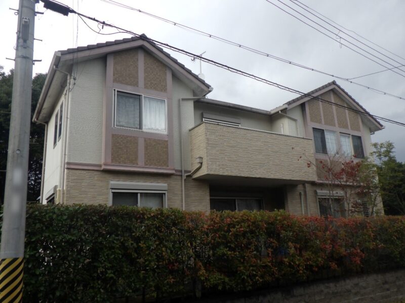 和歌山県 S様邸 外壁塗装工事 施工前