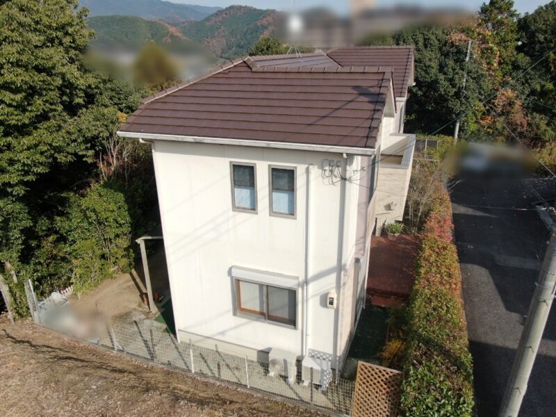 和歌山県 S様邸 外壁塗装工事 施工前