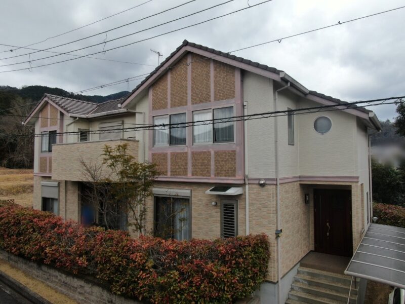 和歌山県 S様邸 外壁塗装工事 施工前