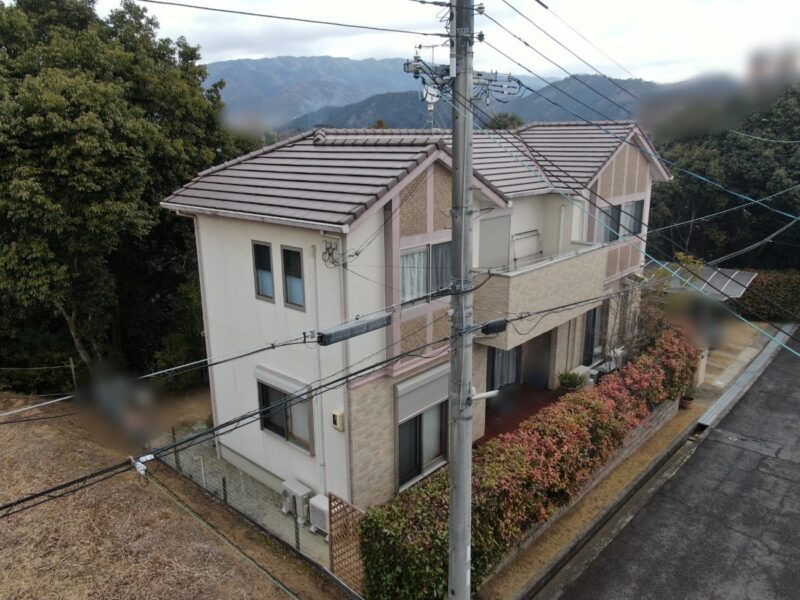 和歌山県 S様邸 外壁塗装工事 施工前