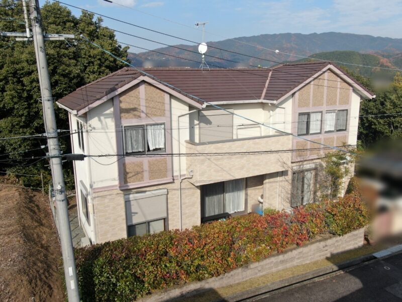和歌山県 S様邸 外壁塗装工事 施工前