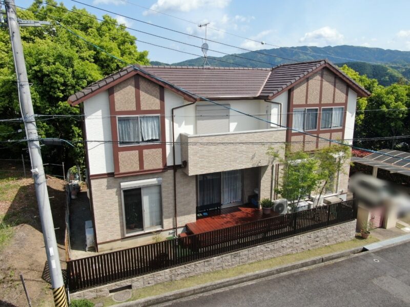 和歌山県 S様邸 外壁塗装工事 施工後