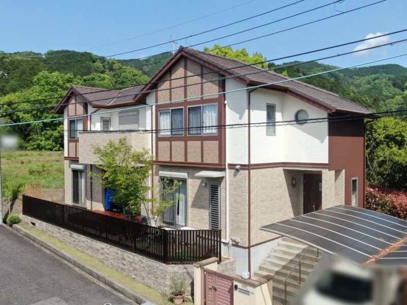 和歌山県 S様邸 外壁塗装工事 施工後