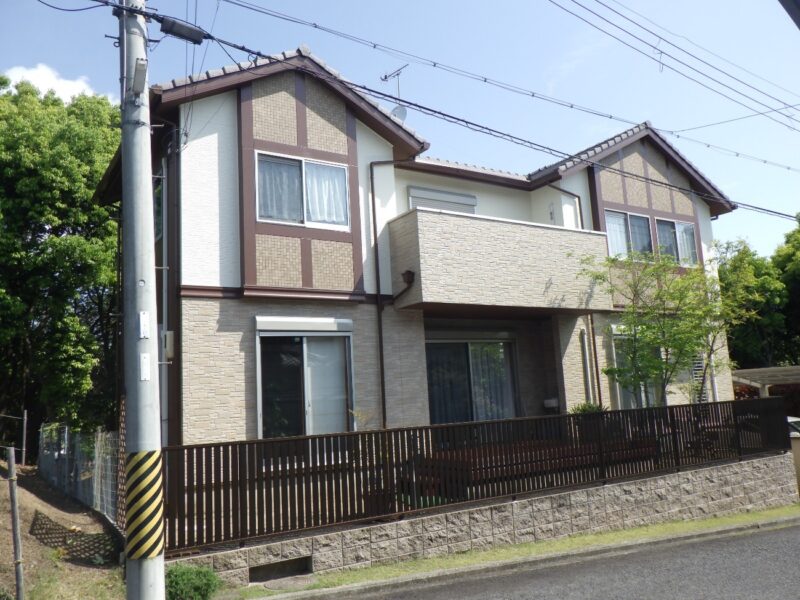 和歌山県 S様邸 外壁塗装工事 施工後