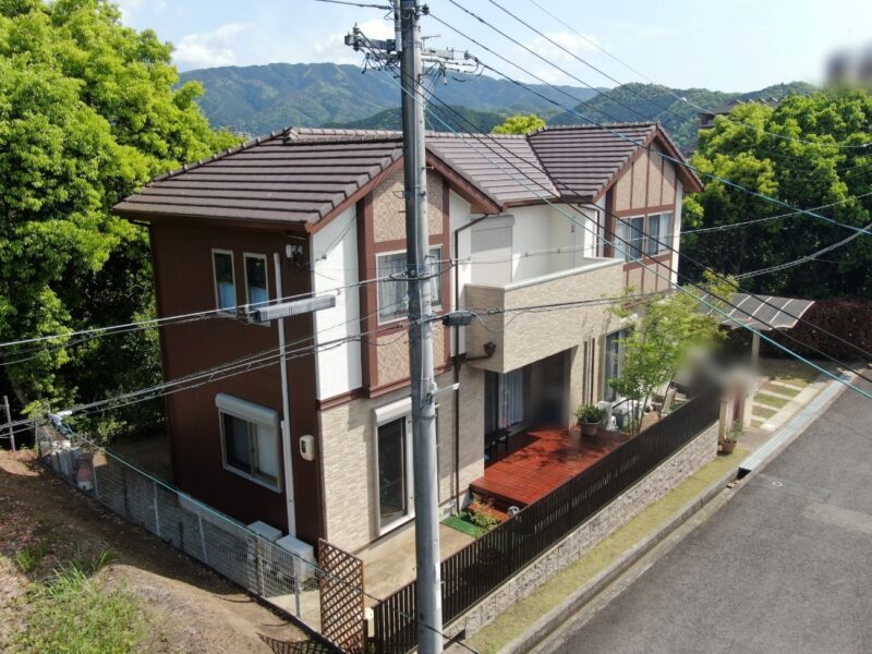 和歌山県 S様邸 外壁塗装工事 施工後