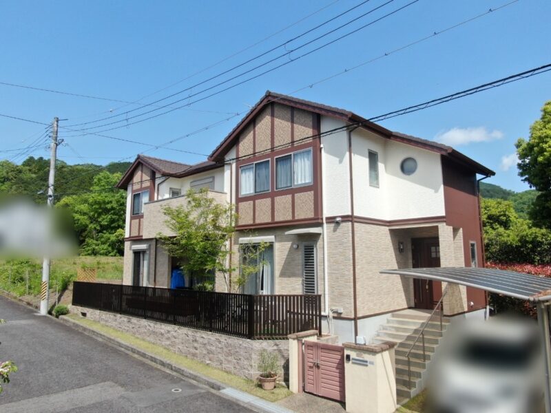 和歌山県 S様邸 外壁塗装工事 施工後