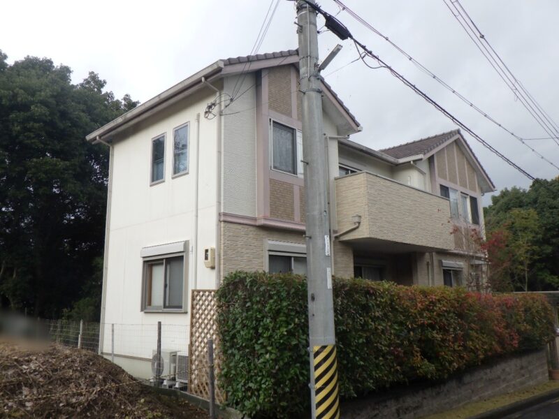 和歌山県 S様邸 外壁塗装工事 施工前