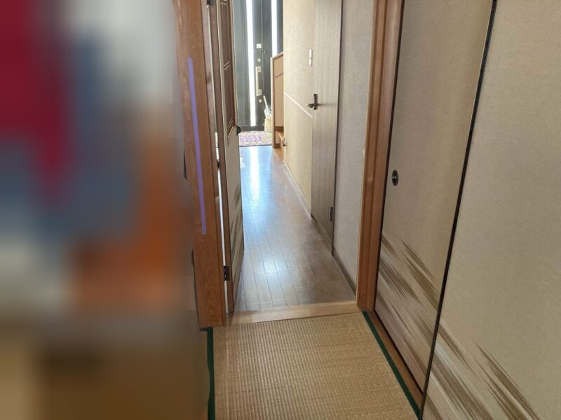 和歌山市 T様邸 介護保険手摺設置工事 施工前