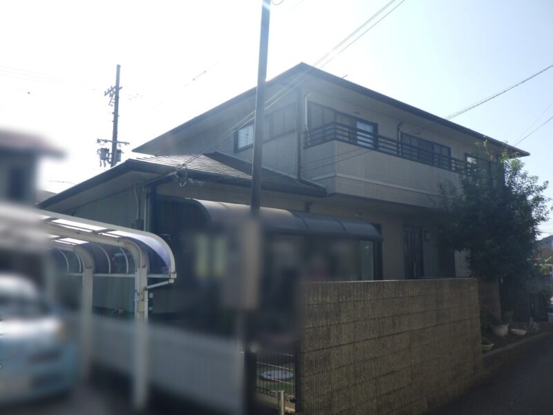A様邸 外装改修工事 施工前