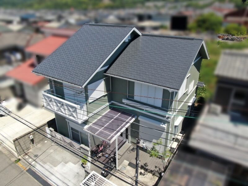 和歌山市 Y様邸 屋根外壁塗装工事 施工後