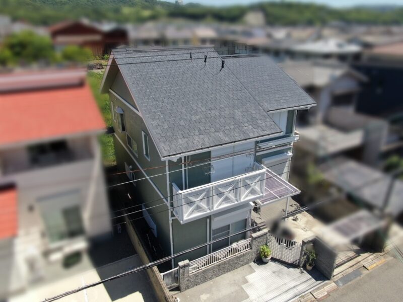 和歌山市 Y様邸 屋根外壁塗装工事 施工後