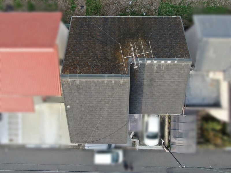 和歌山市 Y様邸 屋根外壁塗装工事 施工前