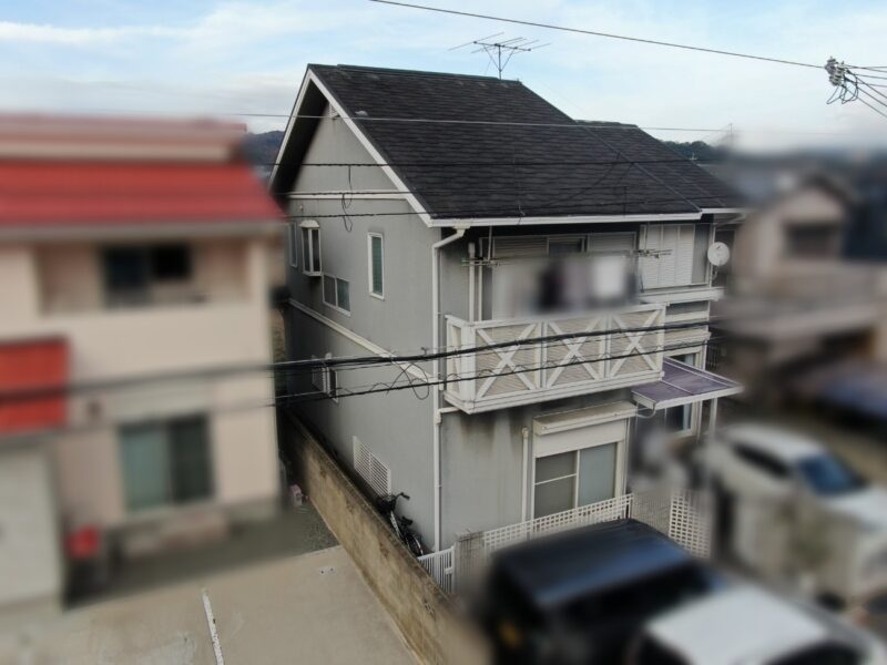和歌山市 Y様邸 屋根外壁塗装工事 施工前