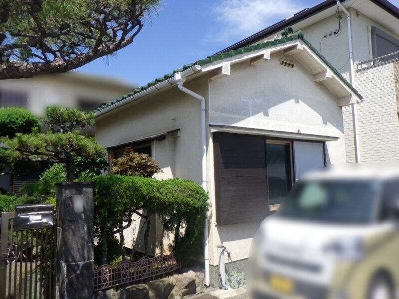 和歌山市 S様邸 離れ外壁塗装工事 施工前