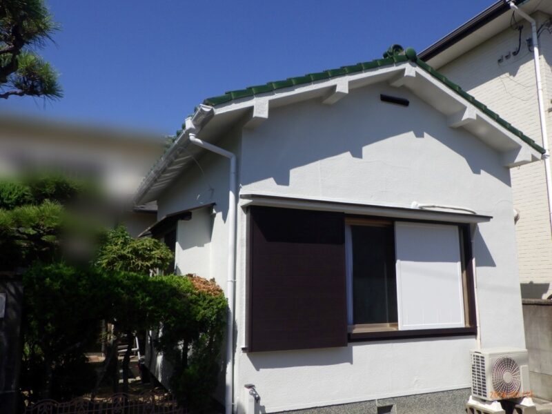 和歌山市 S様邸 離れ外壁塗装工事 施工後