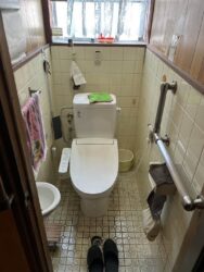 和歌山市　Ｕ様邸　トイレリフォーム工事