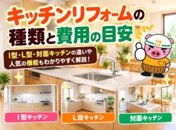 【2026年版】キッチンリフォームの費用相場は？交換時期・人気の機能・高齢者にも使いやすいキッチンを徹底解説！｜和歌山市・阪南市・岬町のリフォーム・屋根外壁塗装専門店