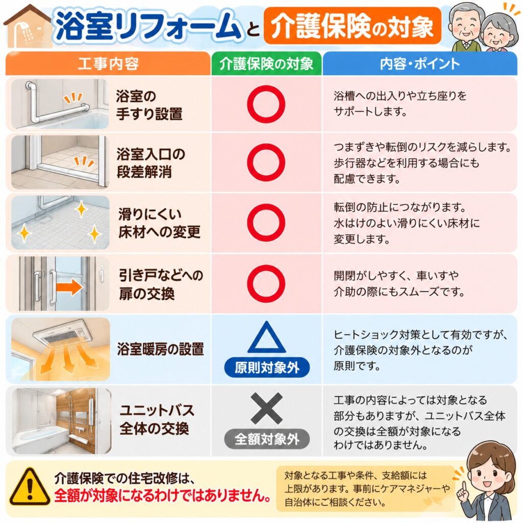 介護工事のめやす